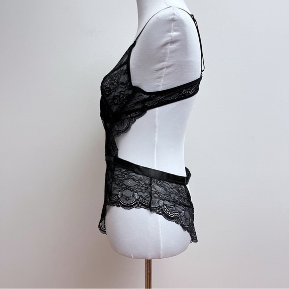 Ann Summers Hold Me Tight underwire lace Bodysuit Black Women’s XL - Picture 6 of 13